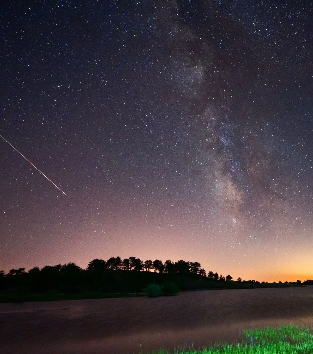 Kırkpınar Yaylası'nda Perseid Meteor Yağmuru Görsel Şölen Sundu
