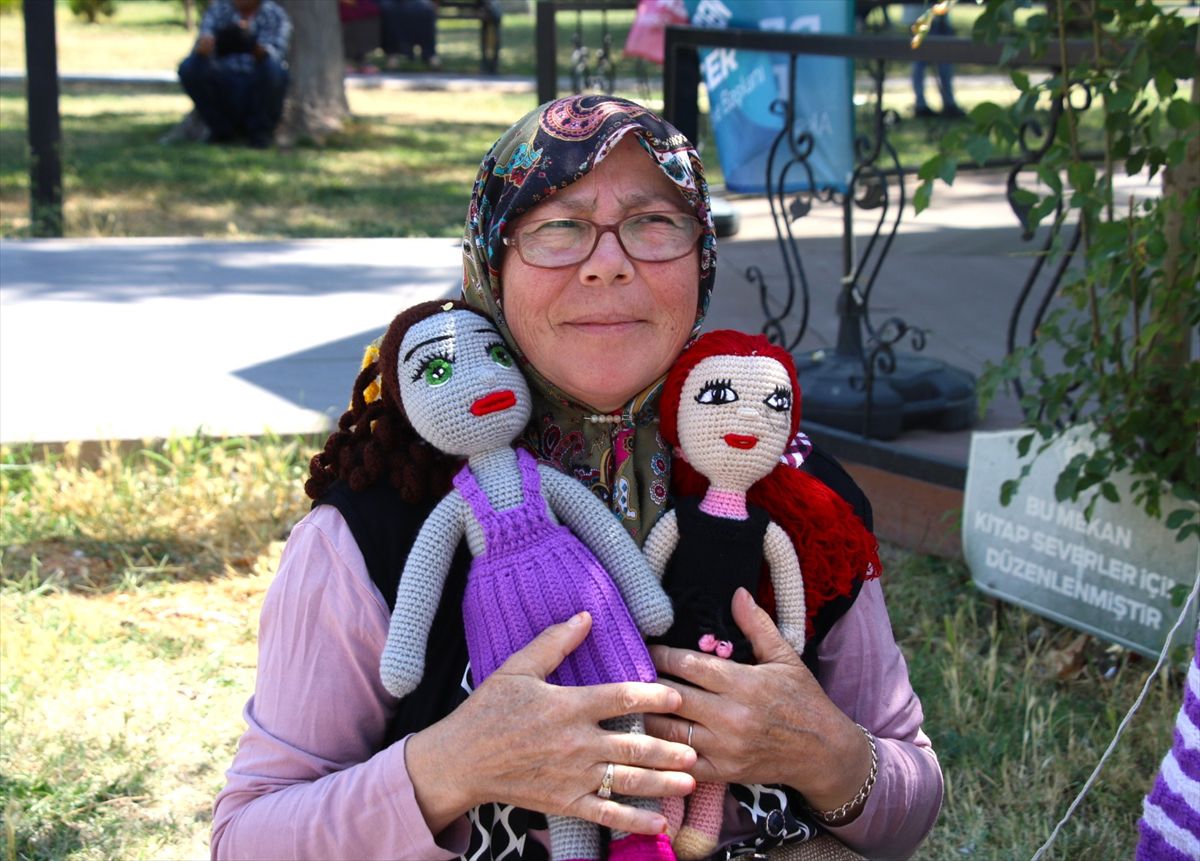 KOAH hastası kadının örgü bebeklerle hayata tutunuşu