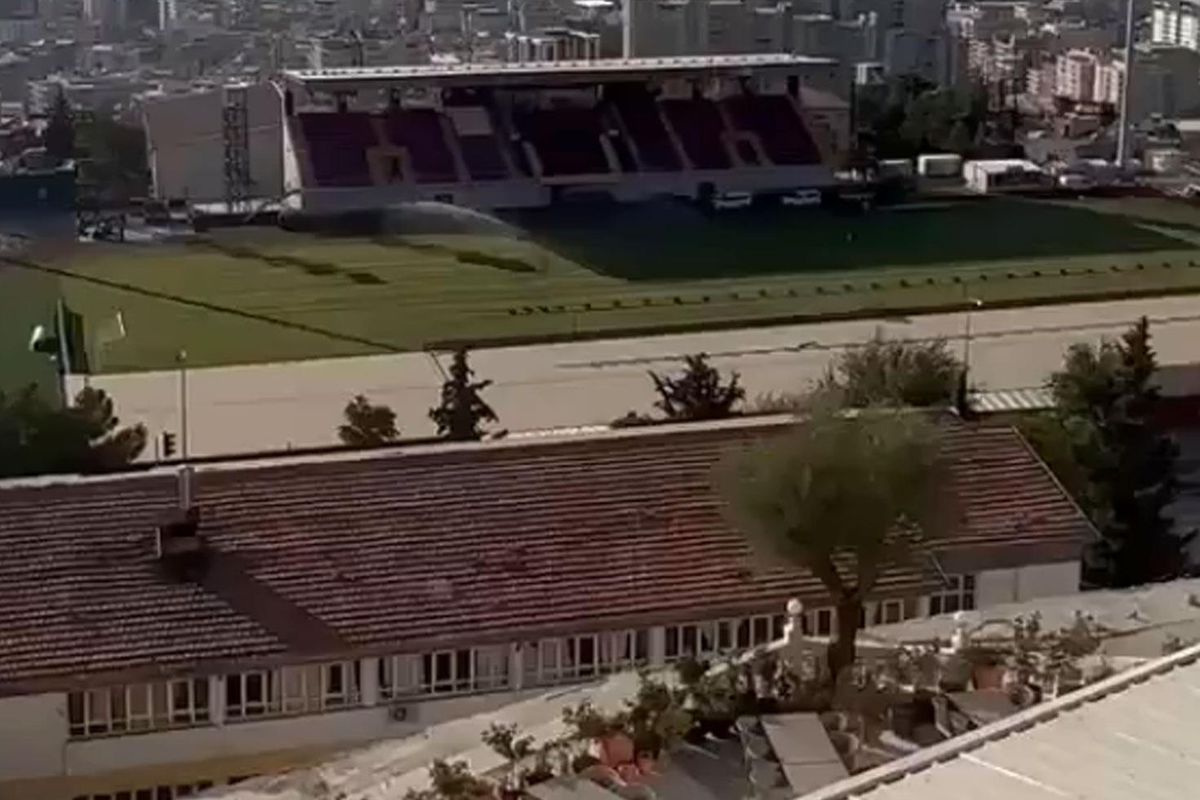 Mardinspor Stadı'nda son ses Fenerbahçe marşı açıldı
