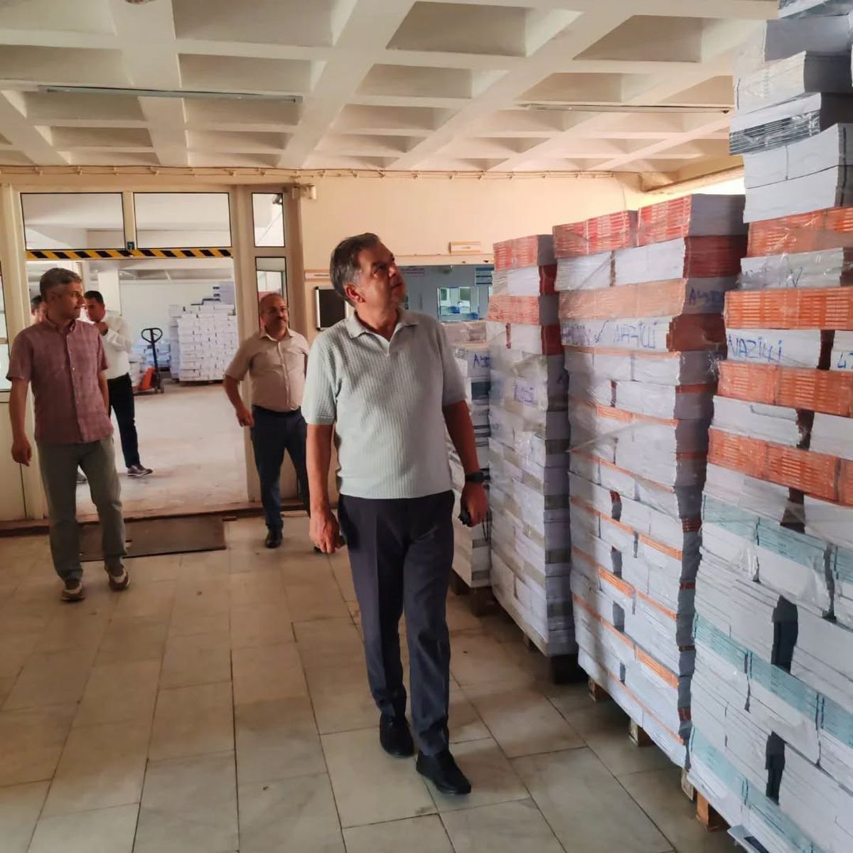 Nazilli’de Ders Kitabı Dağıtım Çalışmaları Denetlendi
