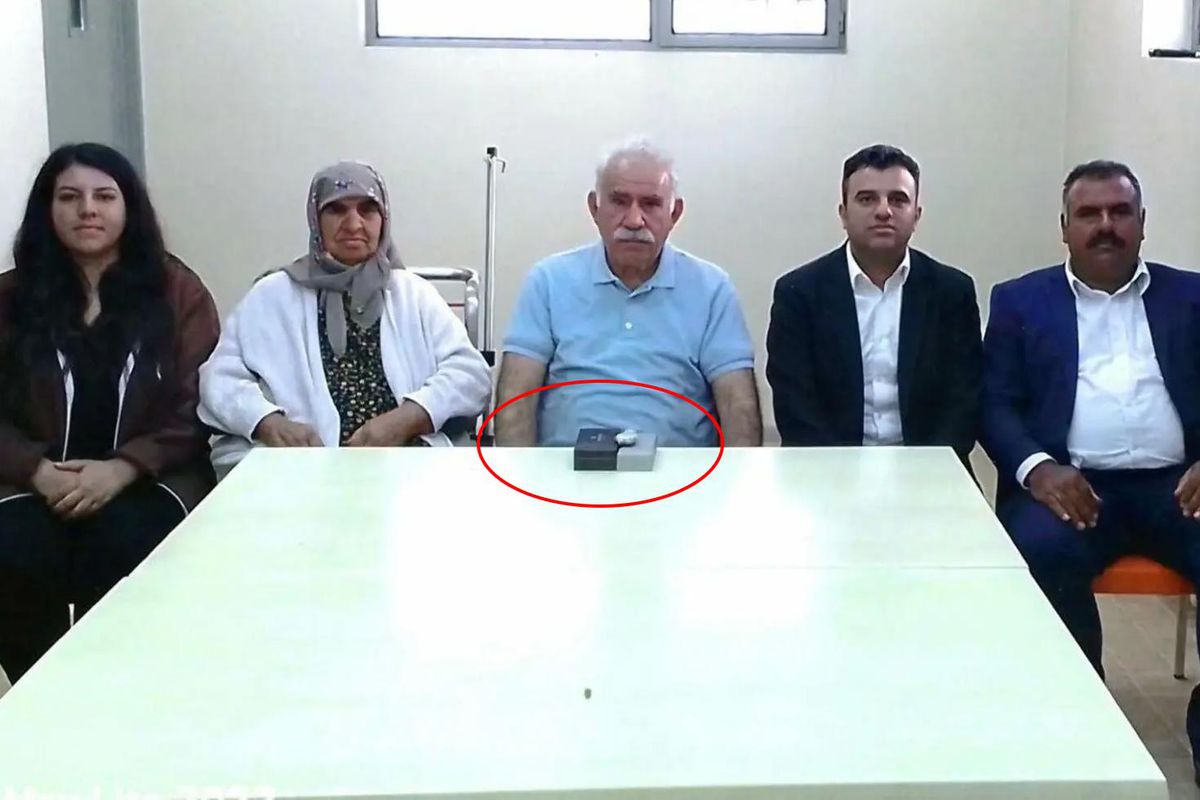 Öcalan’ın aile ziyaretindeki kasadaki kutuların sırrı ortaya çıktı
