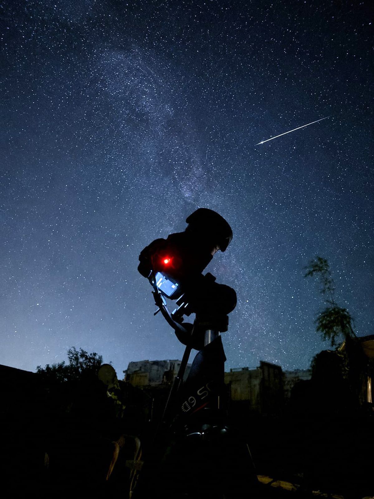 Bandırma’da Perseid Meteor Yağmuru Görsel Şölen Oluşturdu