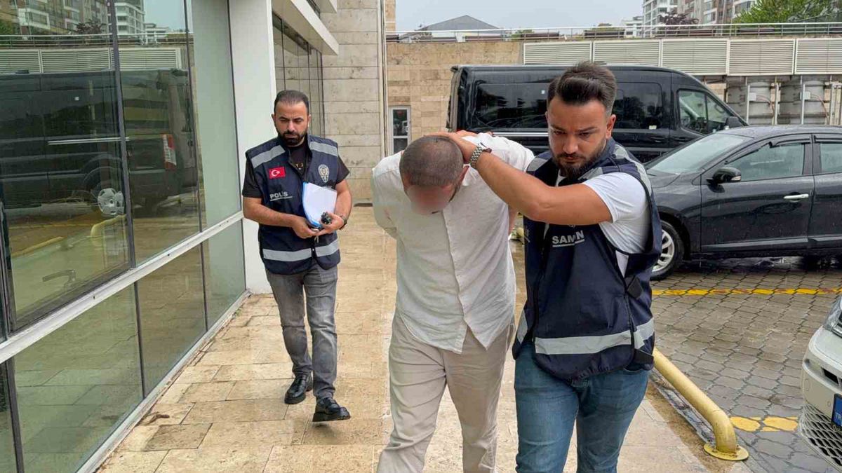 Samsun'da emlak ofisi önünde müteahhidi vuran tutuklandı