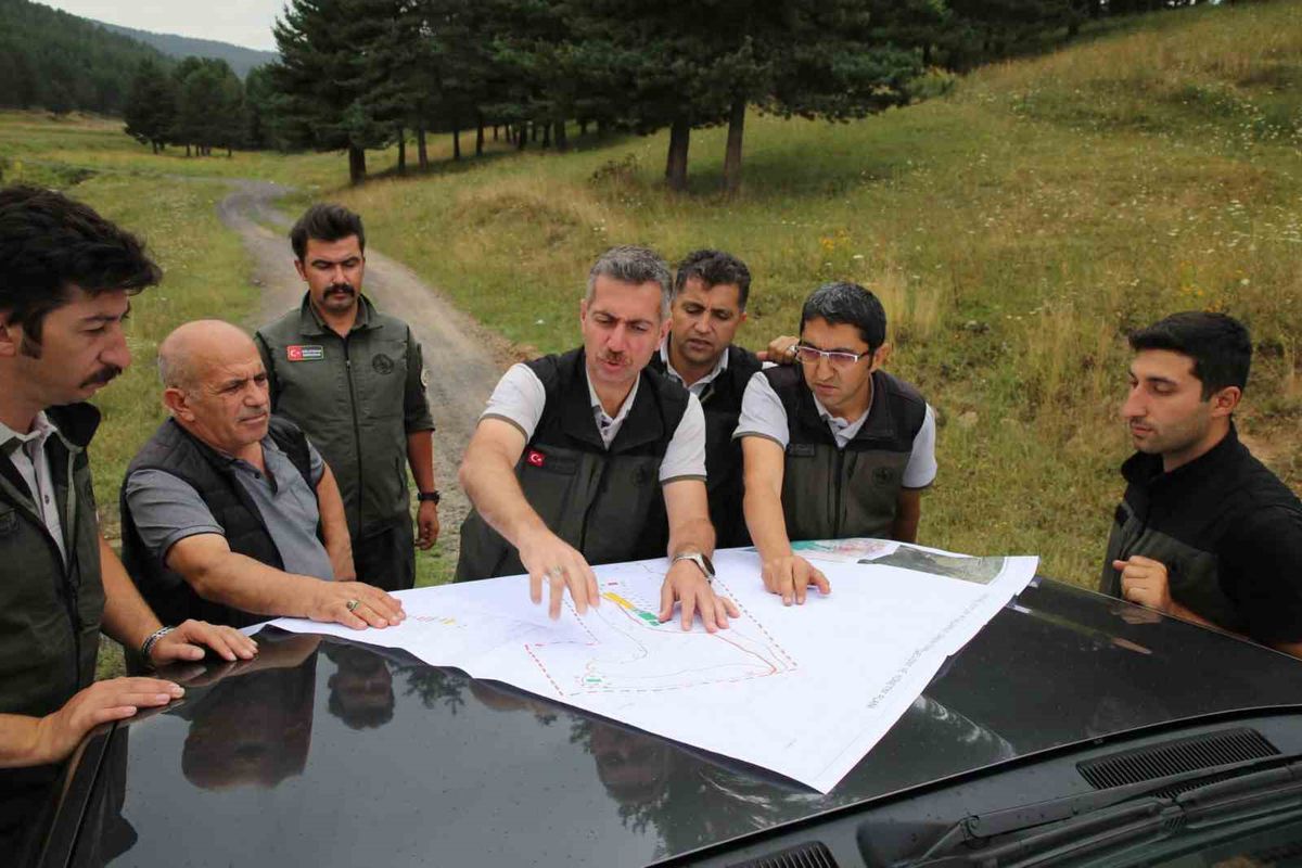 Erzurum Orman Bölge Müdürü Karakurt, Sarıkamış'ta Ormancılık Faaliyetlerini İnceledi