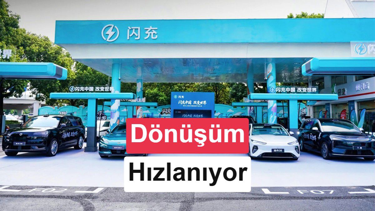 Eski Benzin İstasyonu Ultra Hızlı Şarj Merkezine Dönüştü