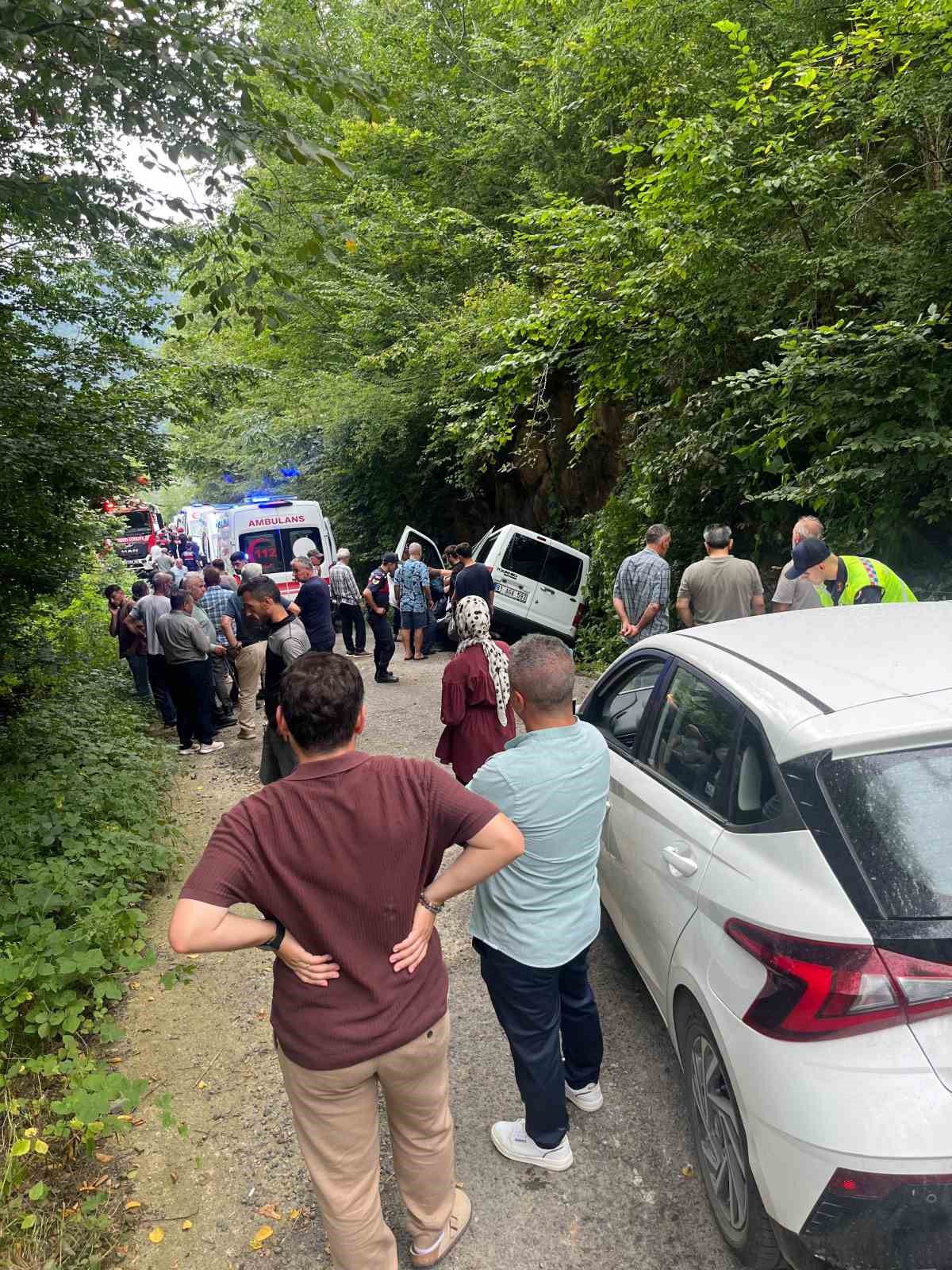Trabzon'da Trafik Kazası: 5 Yaralı