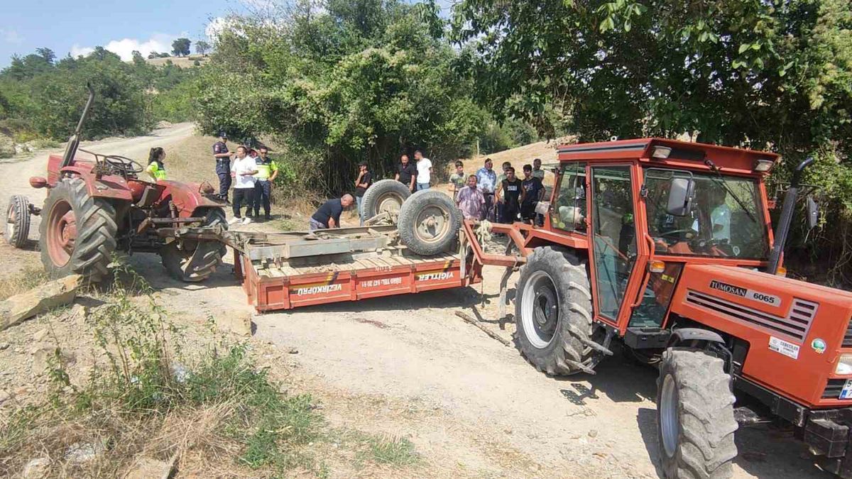 Samsun'da Traktör Kazası: 1 Ölü, 7 Yaralı