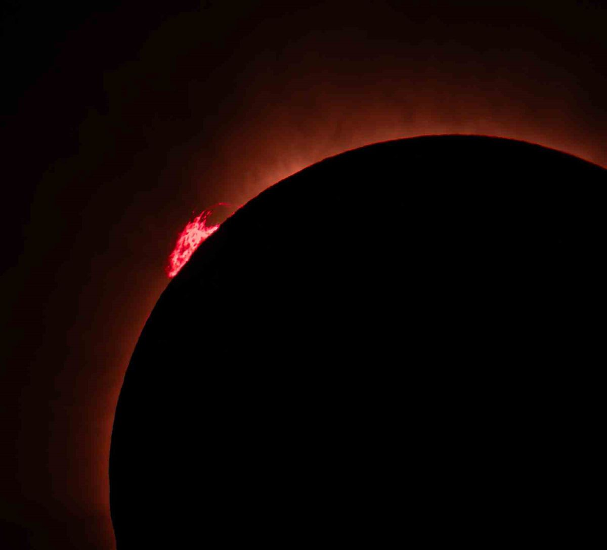 Türk Astrofotoğrafçıdan Tam Güneş Tutulması Görüntüleri