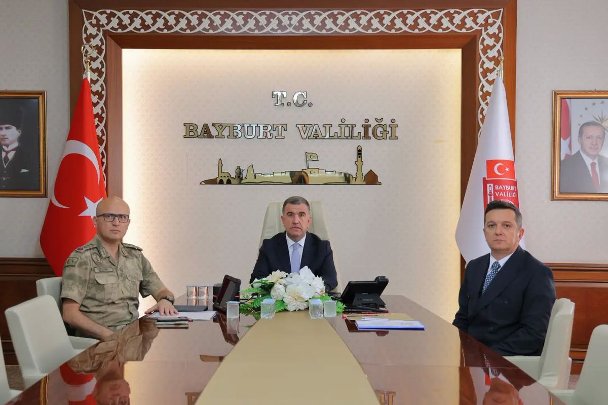 Bayburt Valisi Eldivan, GAMER Güvenlik Toplantısına Katıldı