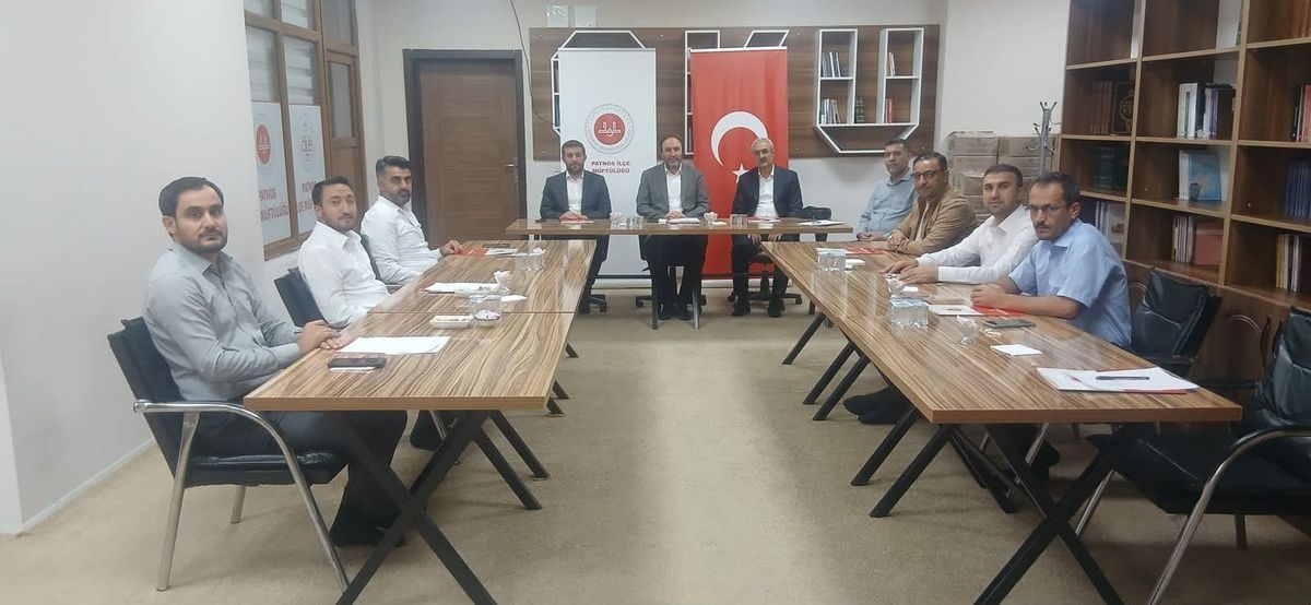 Ağrı ilçe müftüleri toplantısı Patnos’ta gerçekleştirildi