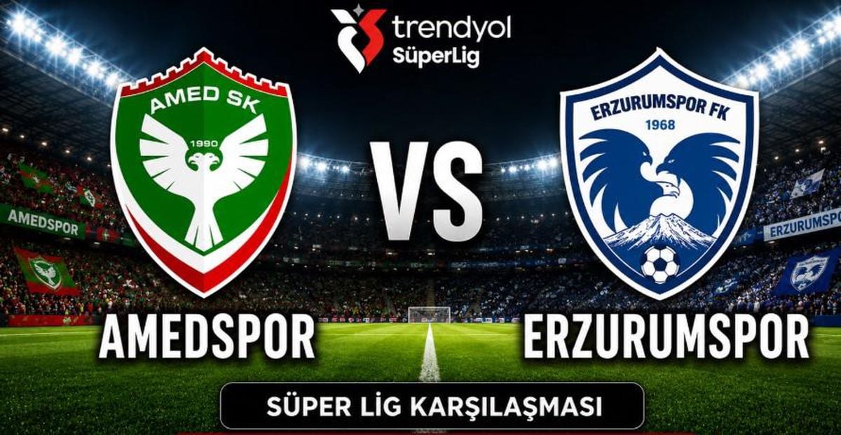 Amedspor maçı ne zaman, Amedspor Erzurumspor maçı ne zaman, saat kaçta, hangi kanalda?