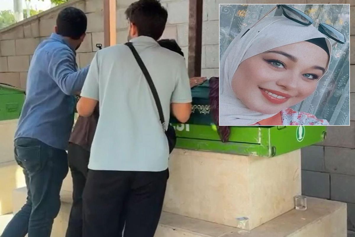 1 ay önce evlenmişti! Medine öğretmenin muradı gözünde kaldı