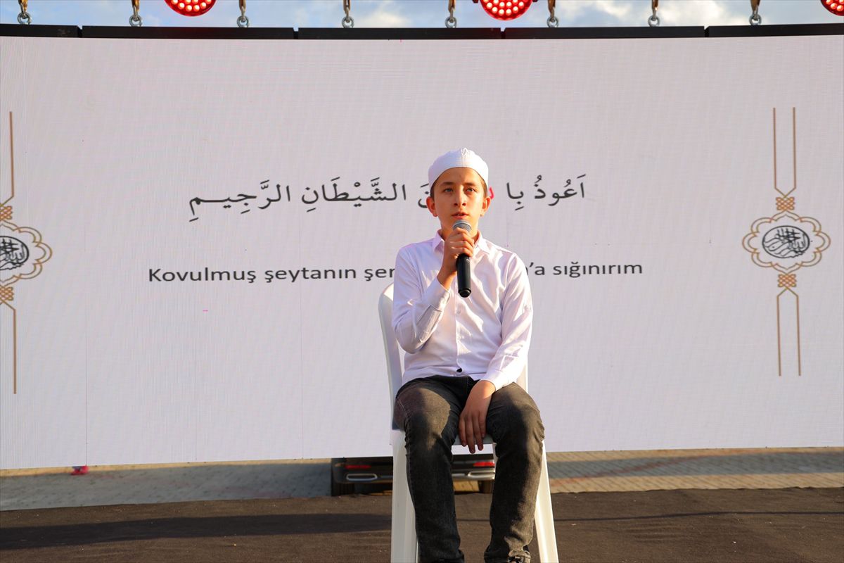 Bayburt’ta Yaz Kur’an Kursları Törenle Sona Erdi
