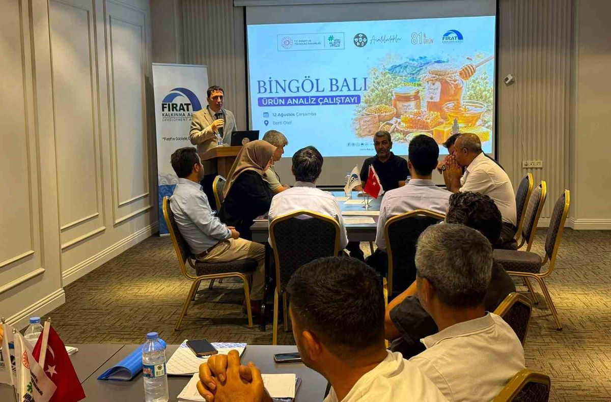 Bingöl Balı İçin Ürün Analiz Çalıştayı Düzenlendi