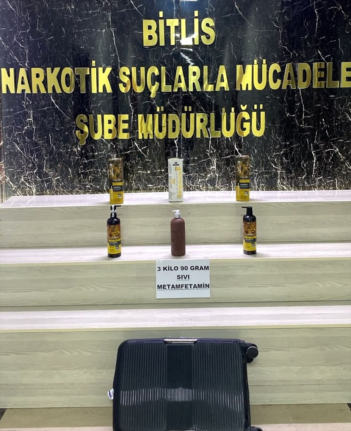 Şampuan Şişesinde Uyuşturucu: 3 Kilo 90 Gram Ele Geçirildi