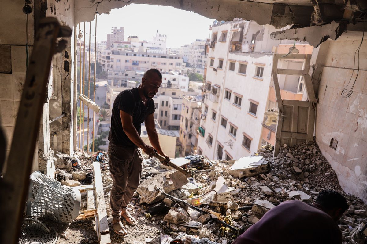 OCHA: Gazze'de yoğun hava saldırıları siviller için risk oluşturuyor