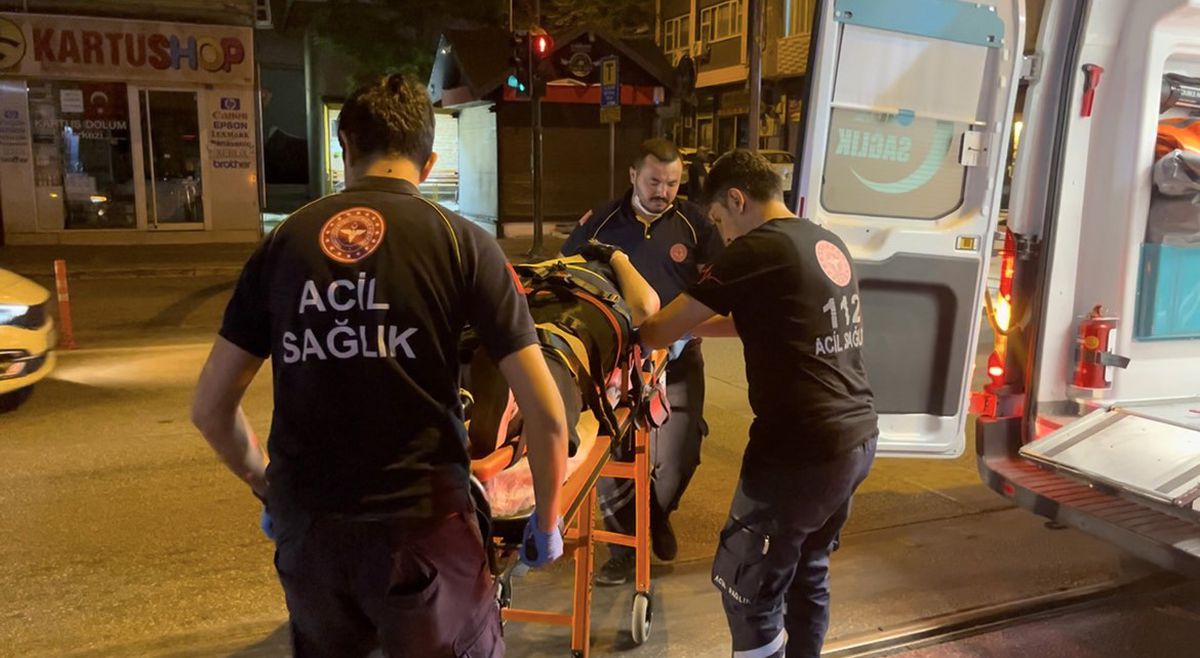Bursa'da Motosiklet Kazası: Kadın Sürücü Yaralandı