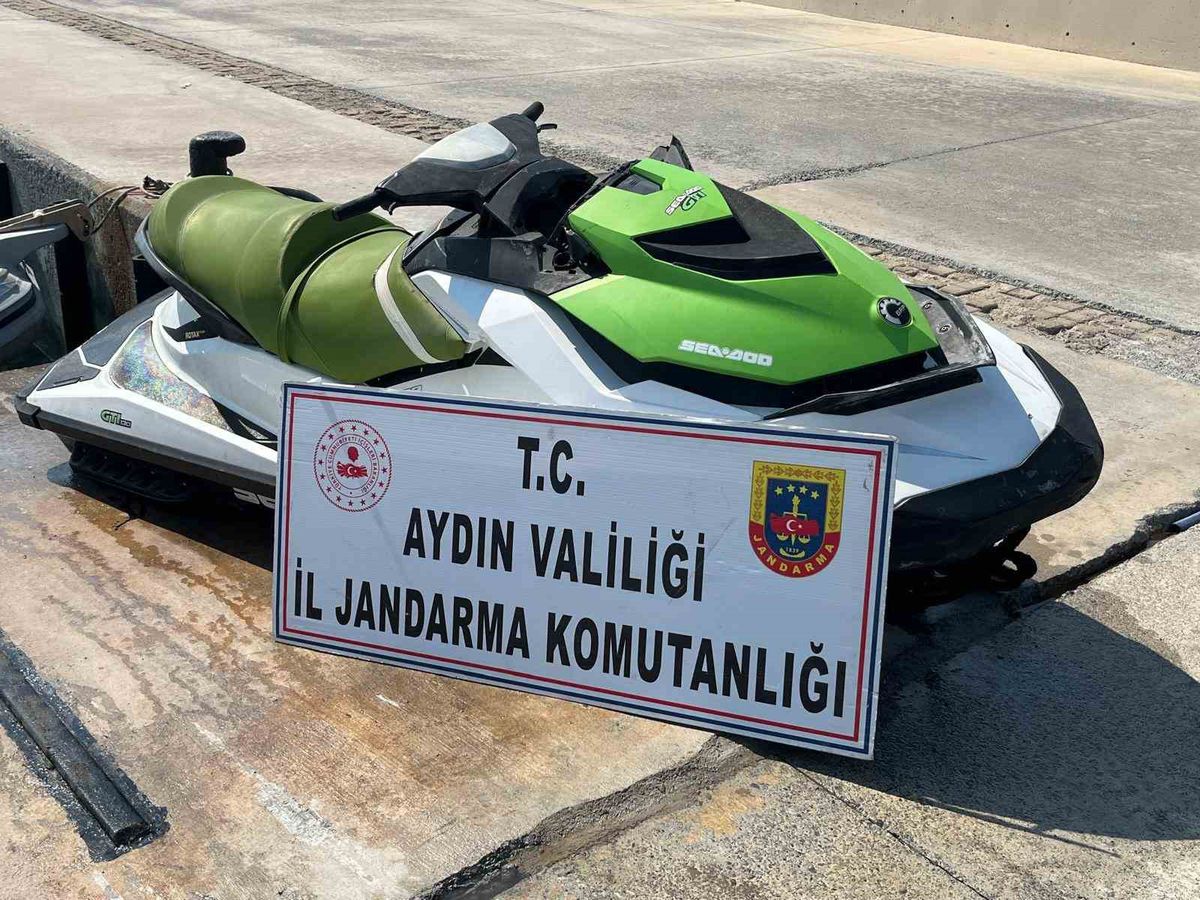 Didim'de Jet Ski ile Göçmen Kaçakçılığı: Organizatör Denizde Yakalandı