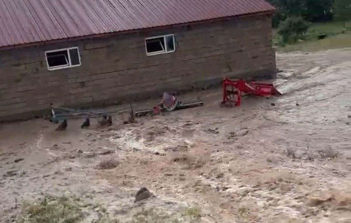 Erzurum'da Sağanak Sonrası Sel: Dumankaya Mahallesi Sular Altında