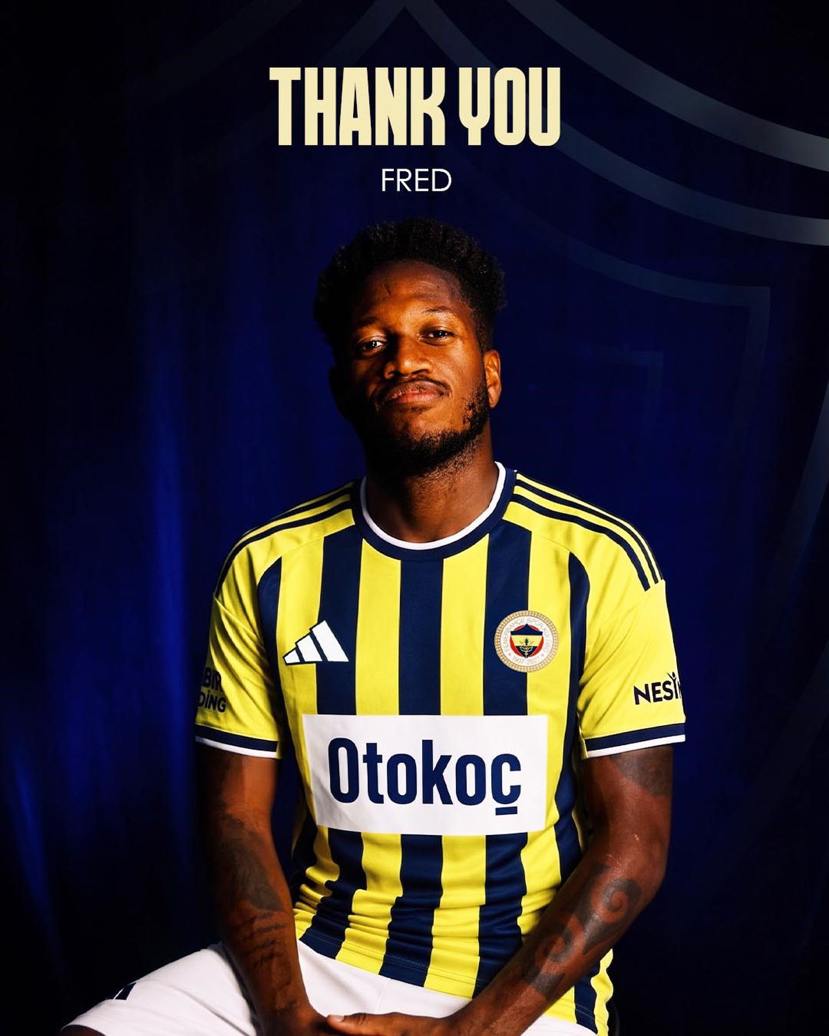 Fenerbahçe, Fred ile Yollarını Ayırdı: Veda Mesajı Yayınlandı