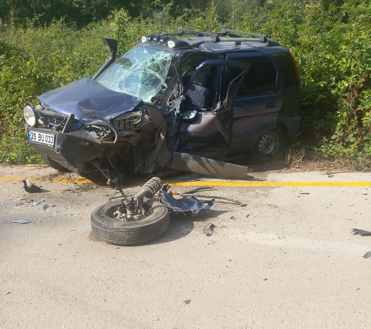 Akyazı'da Feci Kaza: 1'i Bebek 9 Yaralı