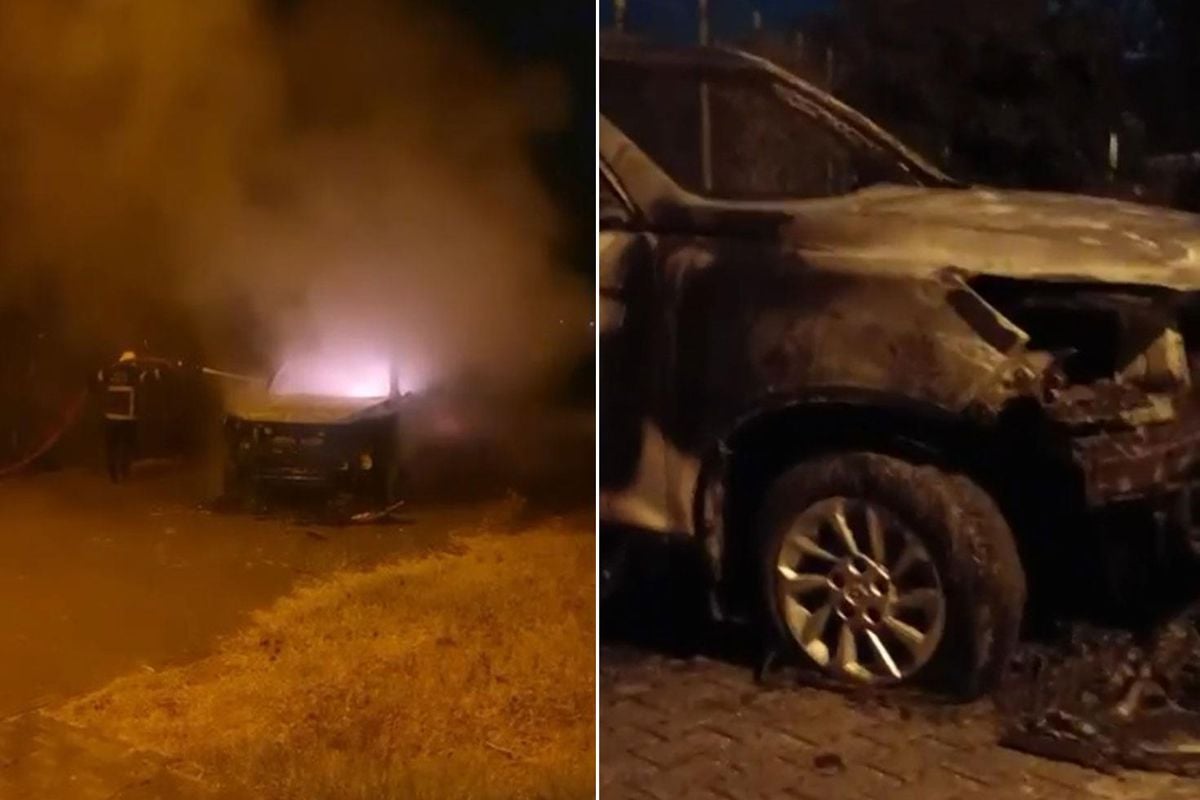Barışma teklifi reddedilen mimar evi ve kamyoneti ateşe verdi