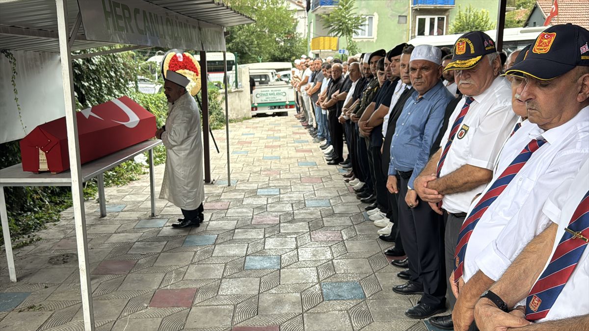 Kıbrıs Gazisi Tahir Evkaya Son Yolculuğuna Uğurlandı