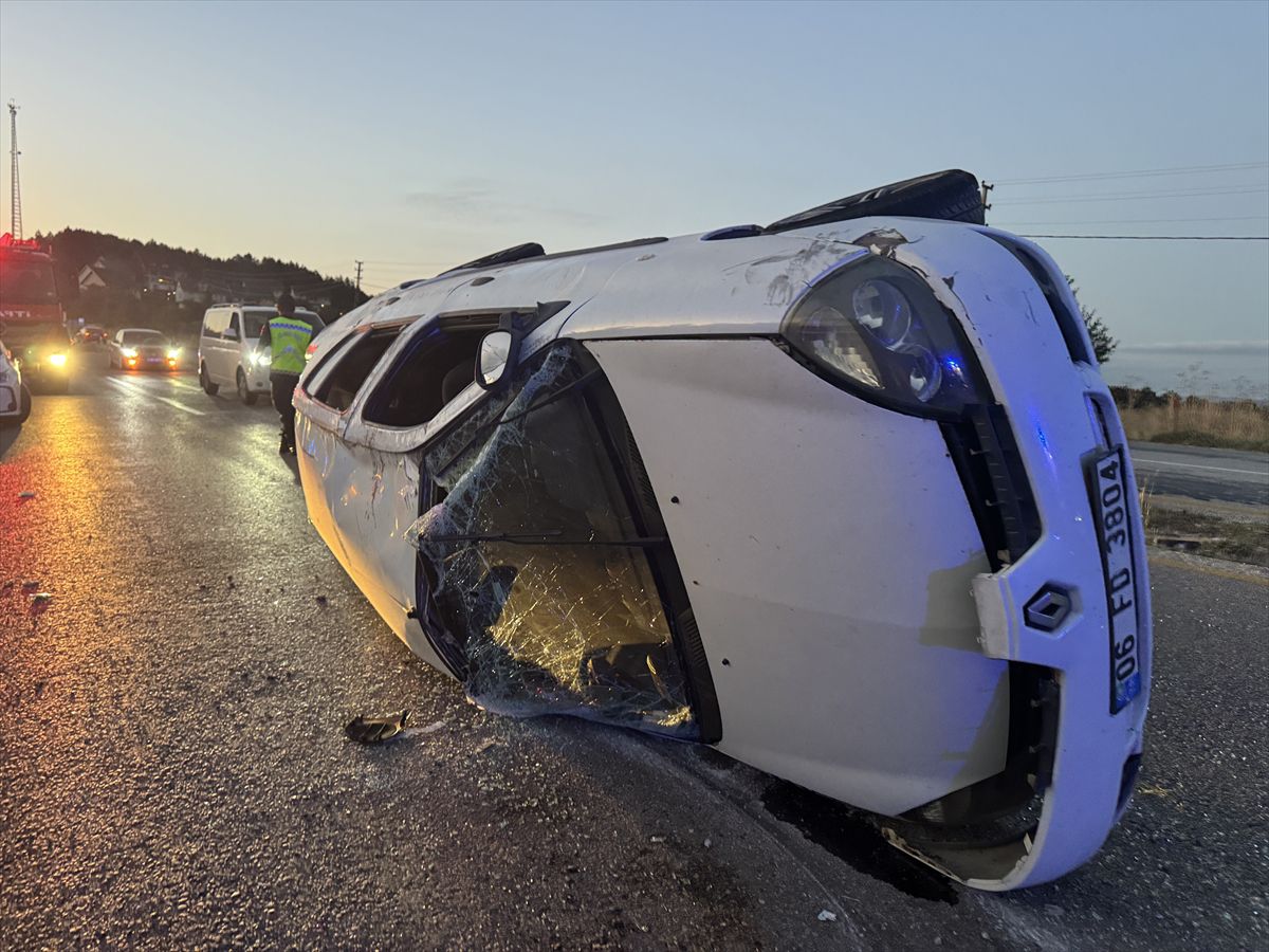 Kastamonu’da Otomobil Devrildi: 7 Yaralı