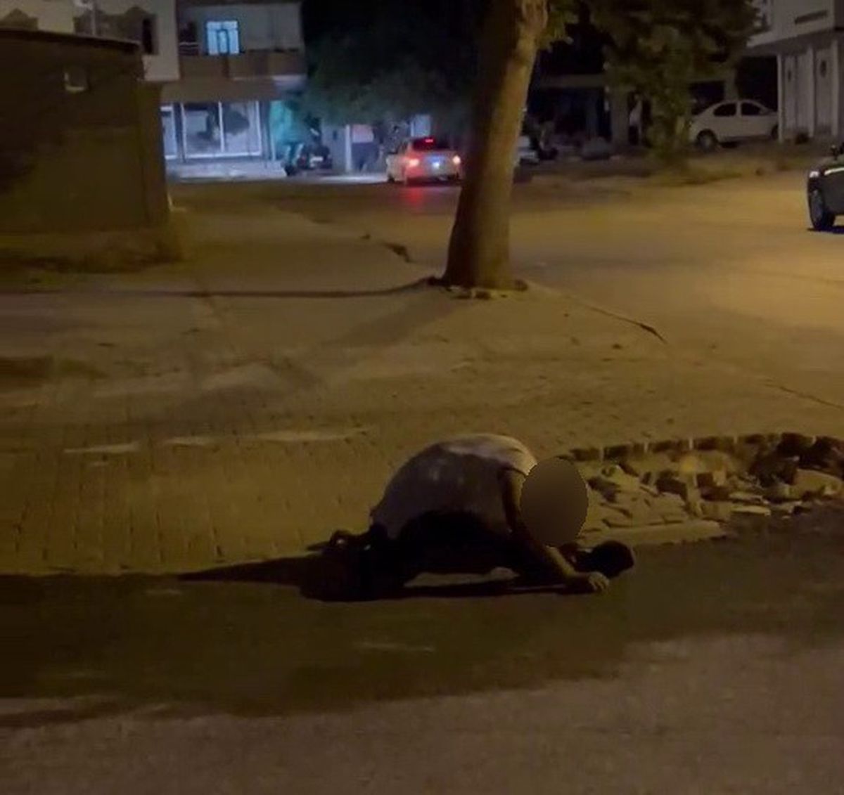 Adıyaman'da Sokak Ortasında Madde Etkisiyle Yığılan Şahıs