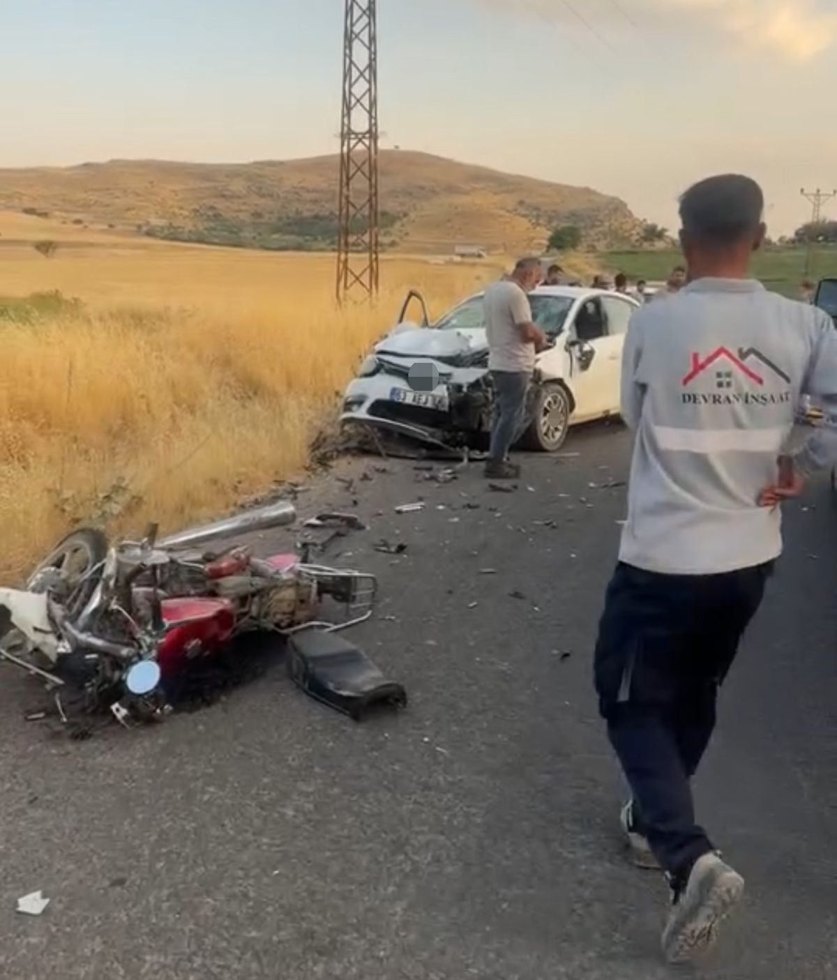 Mazıdağı'nda trafik kazası: 2 ölü