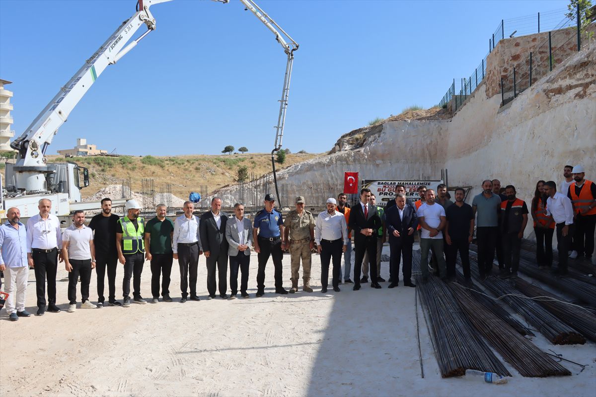 Midyat'ta Sosyal Tesis Temeli Atıldı