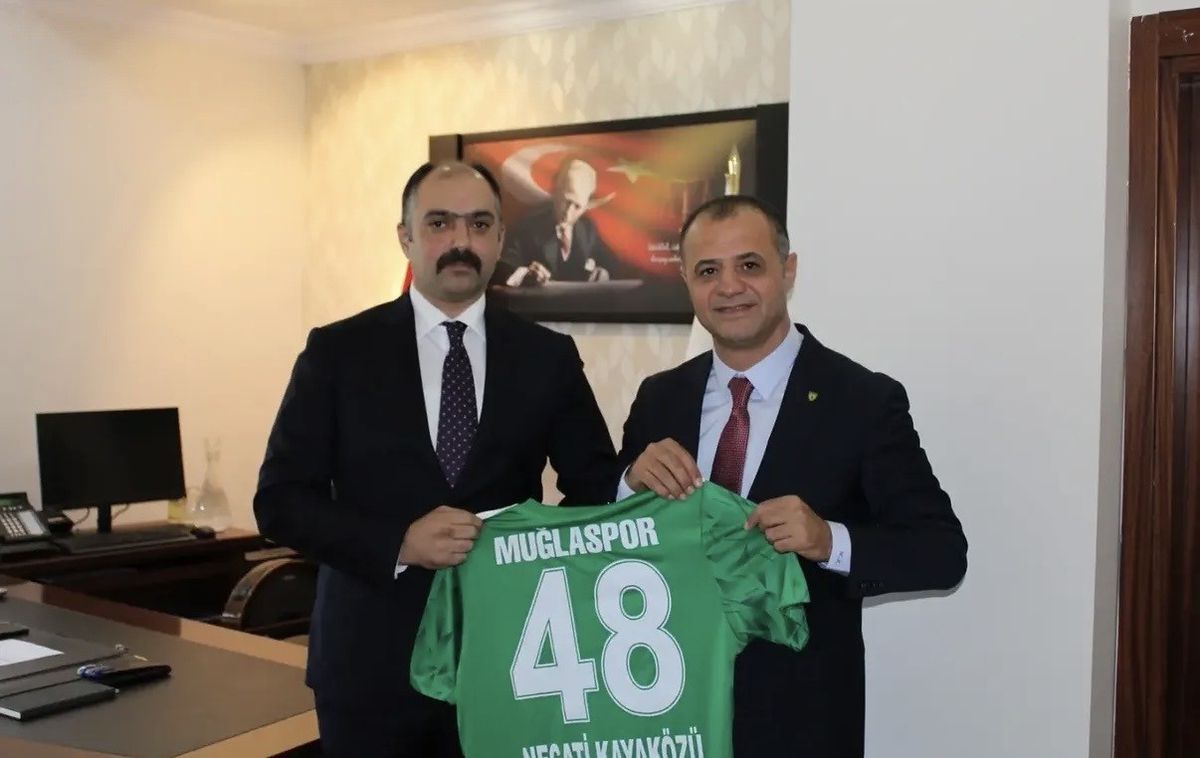Muğlaspor'dan Başsavcı Kayaközü'ne forma ve hayırlı olsun ziyareti