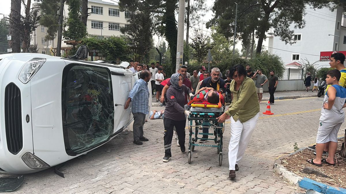 Düziçi'nde trafik kazası: 5 yaralı