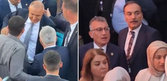 Partilerinden istifa eden milletvekilleri Ömer Karakaş ve Mustafa Bilici AK Parti'nin 25. yıl programına katıldı