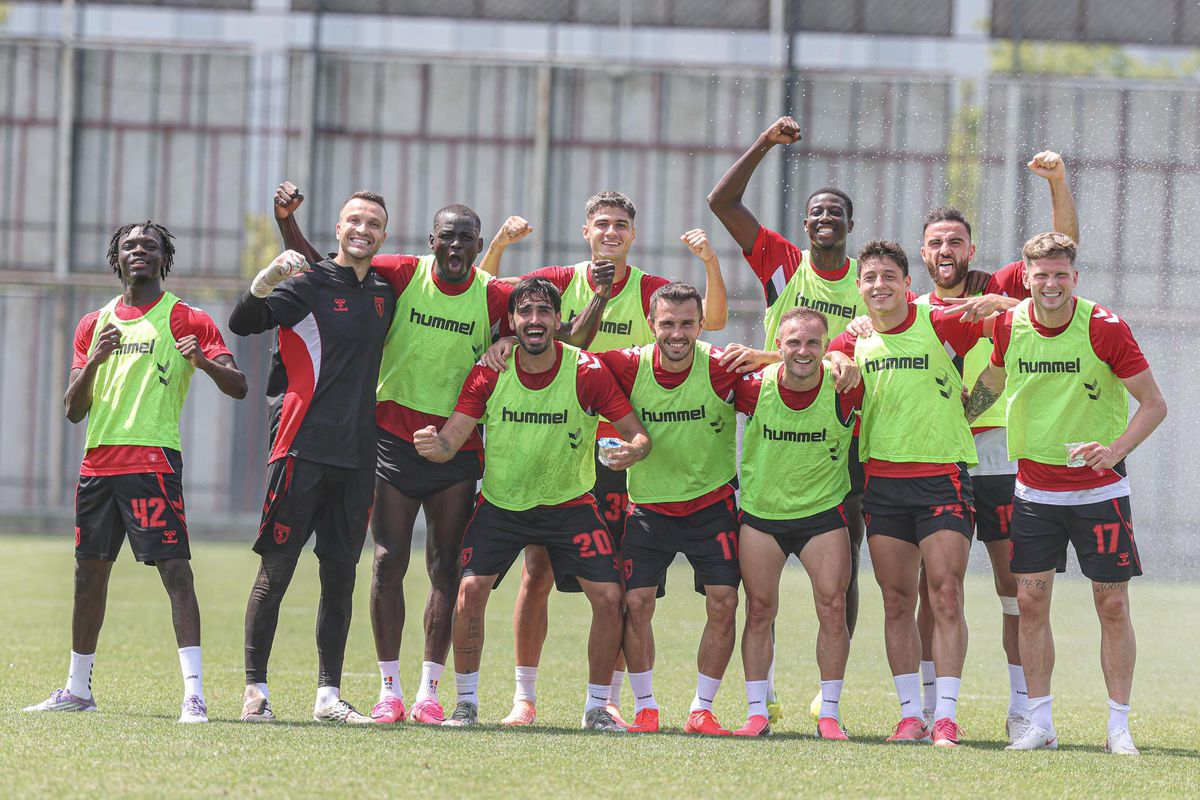 Samsunspor Göztepe Maçı Hazırlıklarını Sürdürüyor