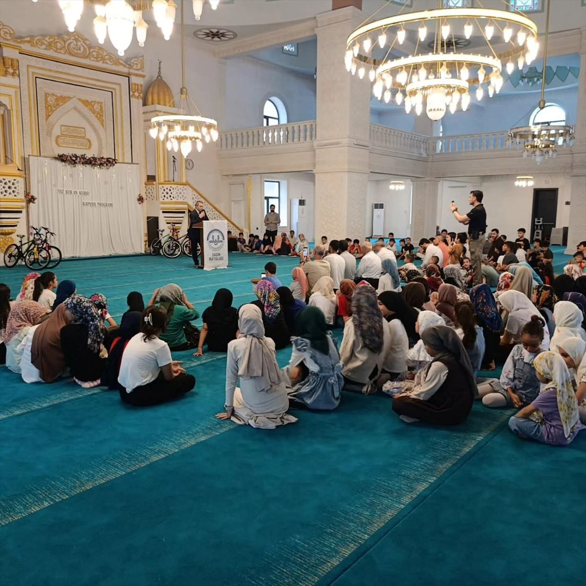 Sason'da Kur'an Kursu Başarısına Bisiklet Ödülü
