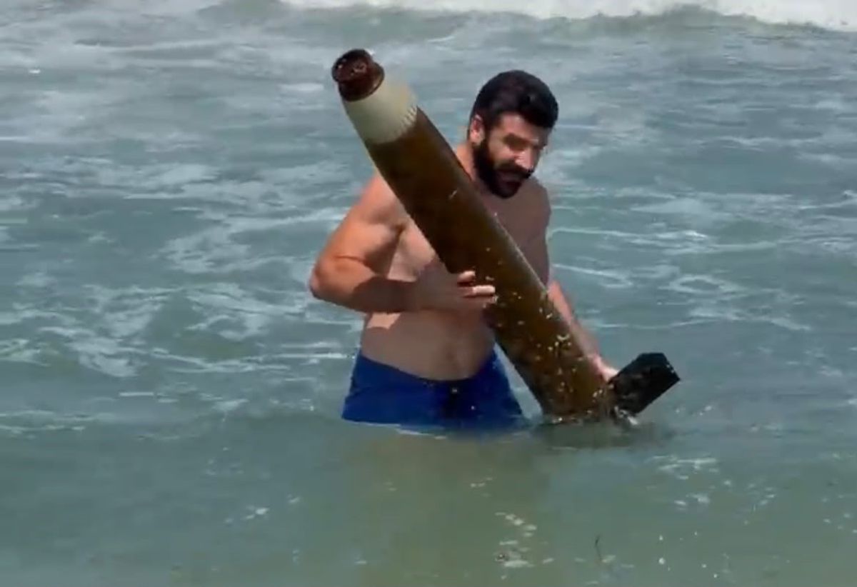 Sinop Sahilinde Şüpheli Cisim Bulundu