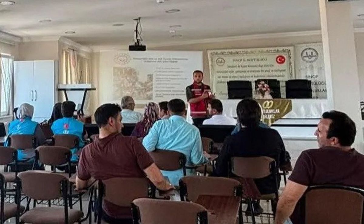 Sinop İl Müftülüğü Personeline Psikososyal Destek Eğitimi Verildi