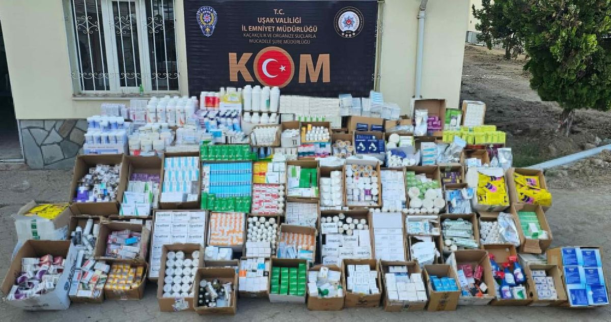 Uşak'ta Tarihi Geçmiş Hayvansal İlaç Operasyonu