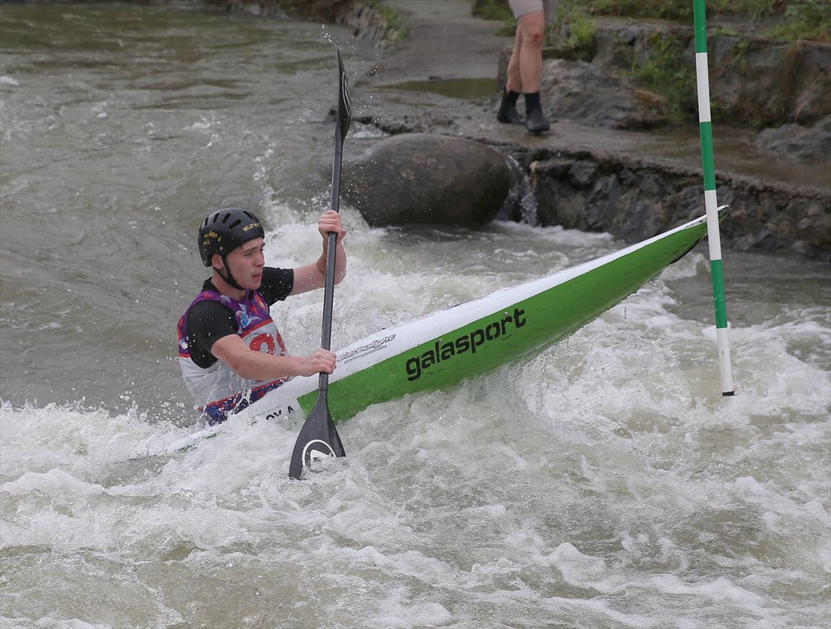 Rize’de Akarsu Slalom Türkiye Şampiyonası Heyecanı