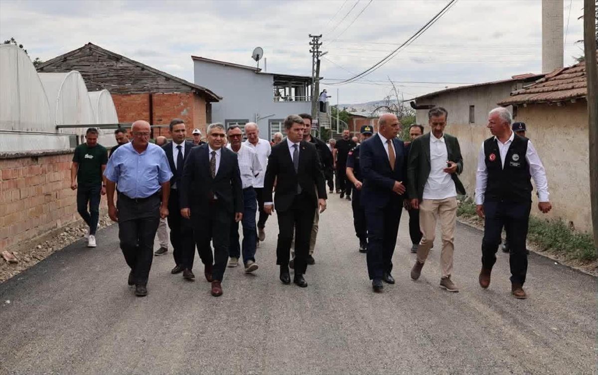 Amasya Valisi Bakan Merzifon’da Vatandaşlarla Buluştu
