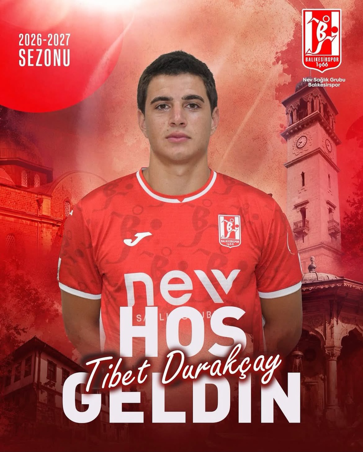 Balıkesirspor, Göztepe'den Tibet Durakçay'ı Transfer Etti