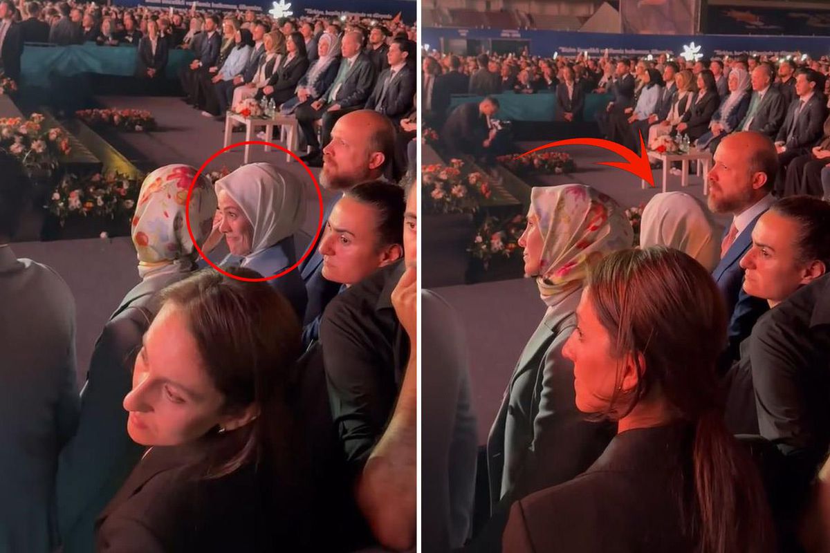 Bir babasına baktı, bir ekrana! Esra Albayrak'ın gözyaşlarına hakim olamadığı an