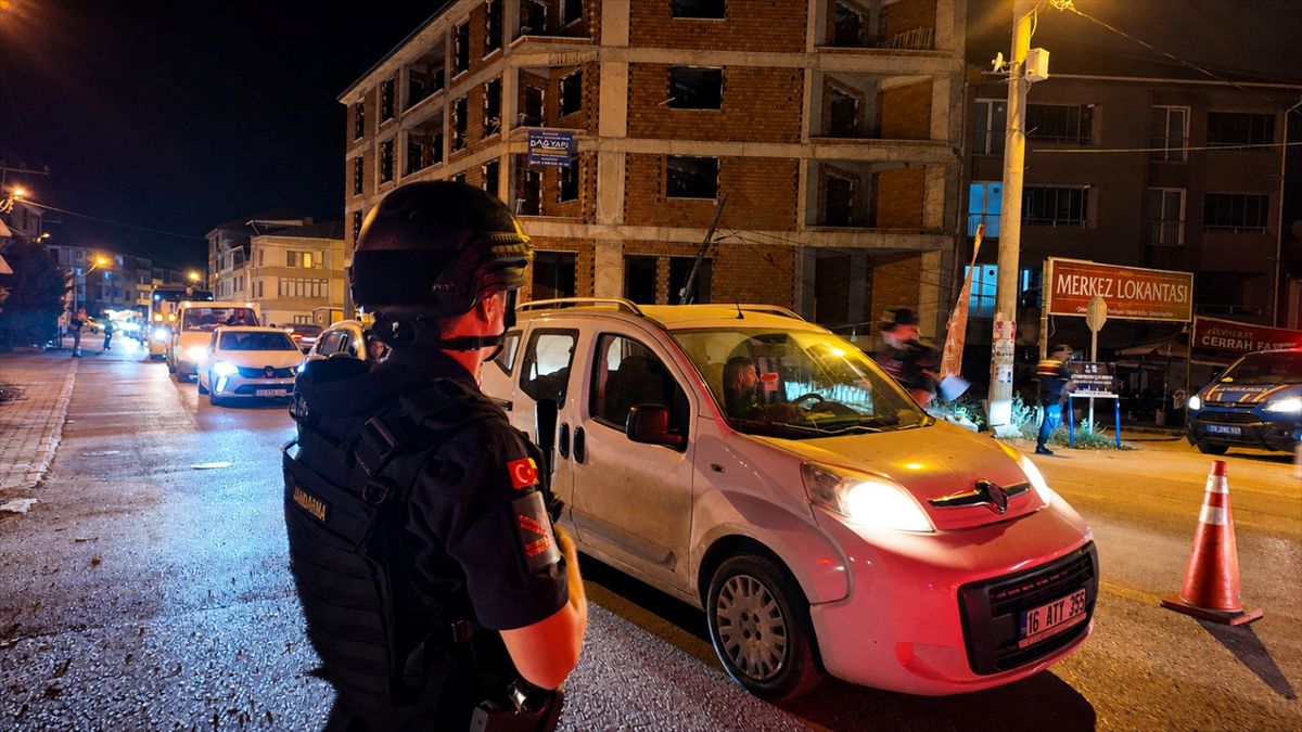 İnegöl’de Jandarmadan Huzur ve Güven Uygulaması
