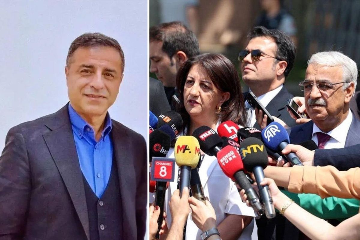DEM Parti İmralı Heyeti, Demirtaş'ı ziyaret etti