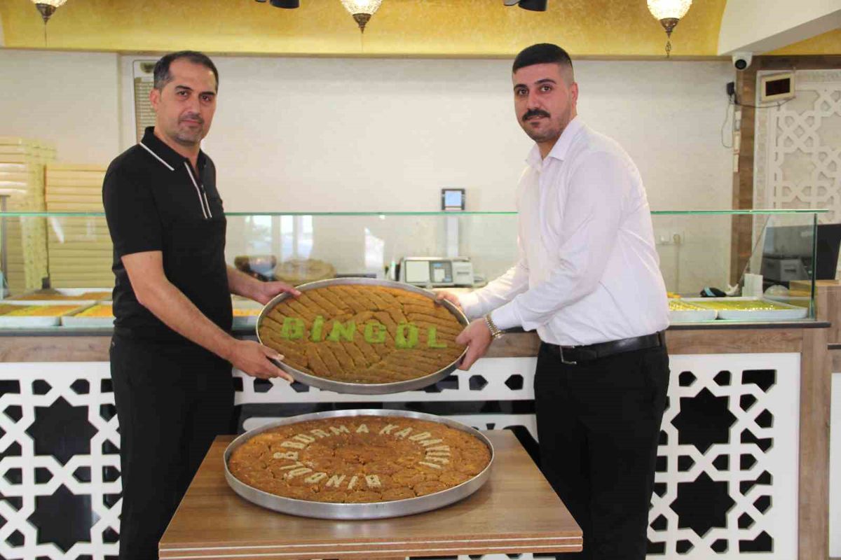 Bingöl Burma Kadayıfı Tescillendi