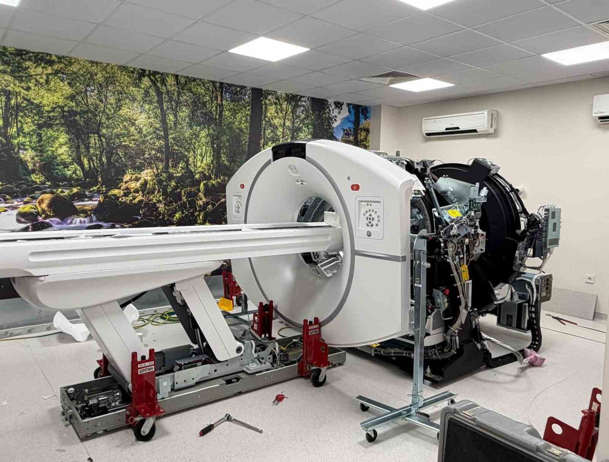 Düzce'ye 2 Milyon Dolarlık PET-CT Yatırımında Kurulum Başladı