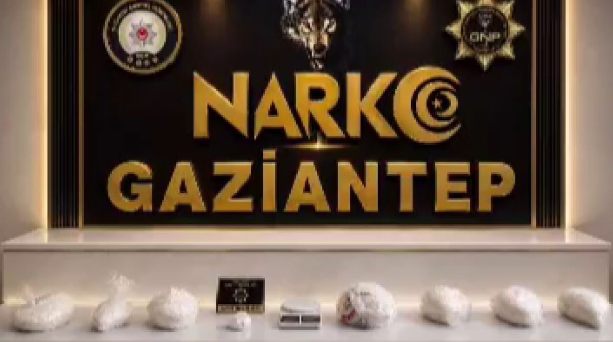 Gaziantep'te Uyuşturucu Operasyonu: 7 Kilo Metamfetamin Ele Geçirildi