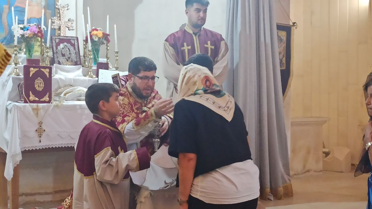 150 yıllık kilisede restorasyon öncesi son ayin