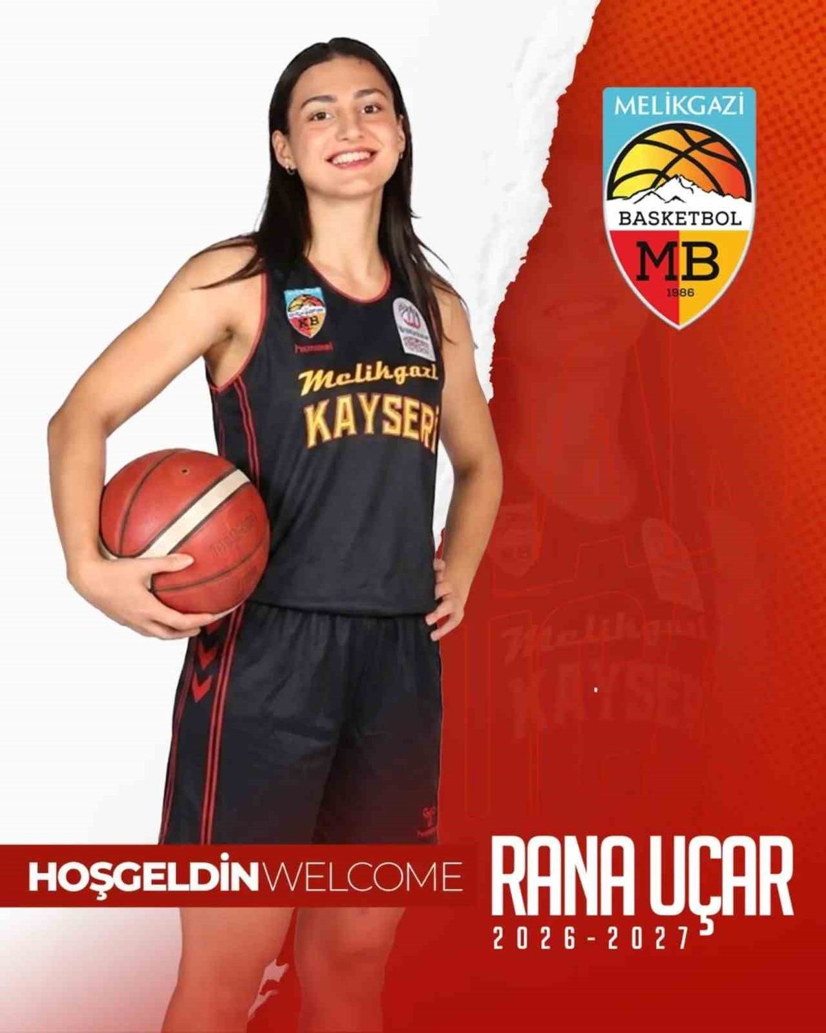 Melikgazi Kayseri Basketbol, Rana Uçar’ı Kadrosuna Kattı